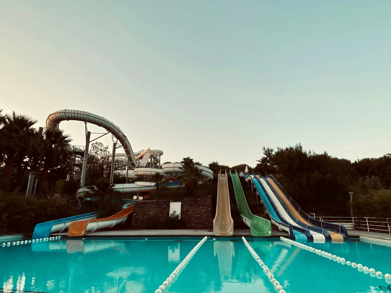 Oasis water park scene