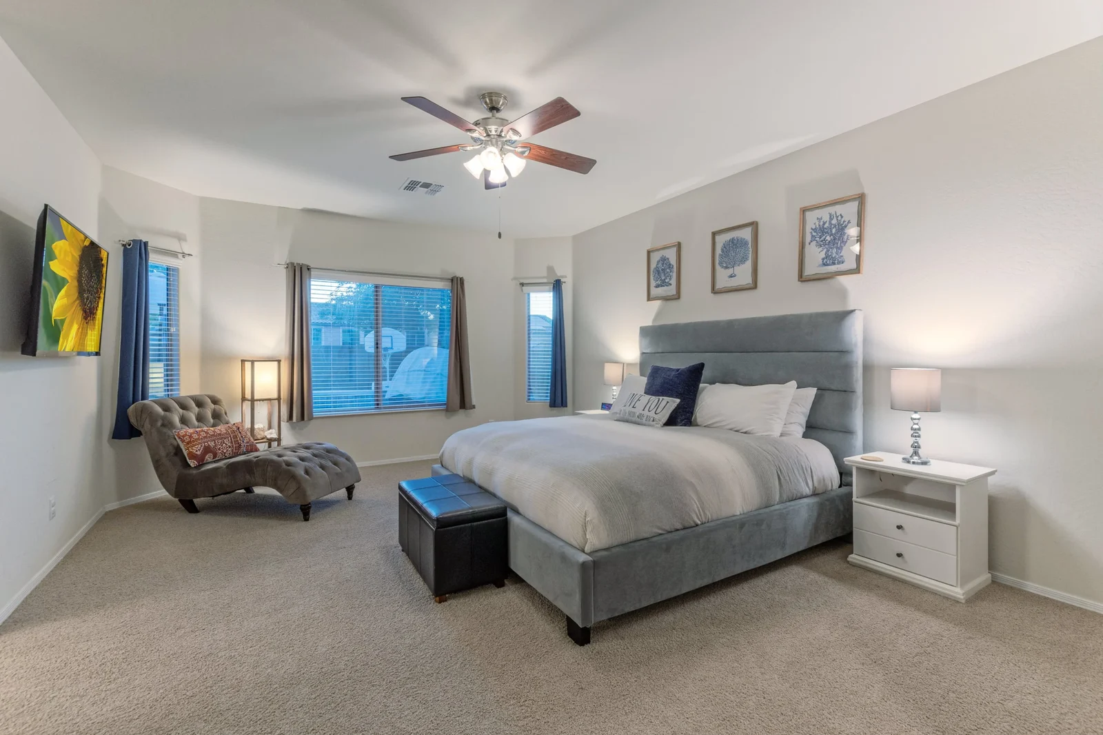 Vacation rental bedroom